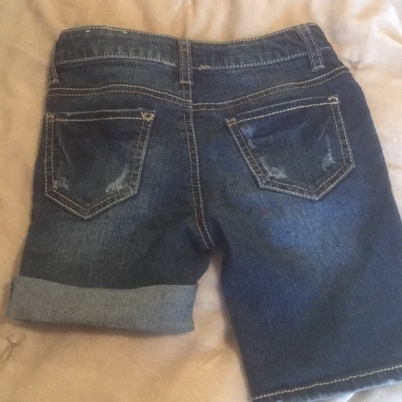 Girls denim shorts - Picture 3 of 4